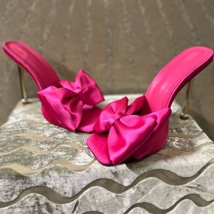 Pink SHEIN Bow Heels
